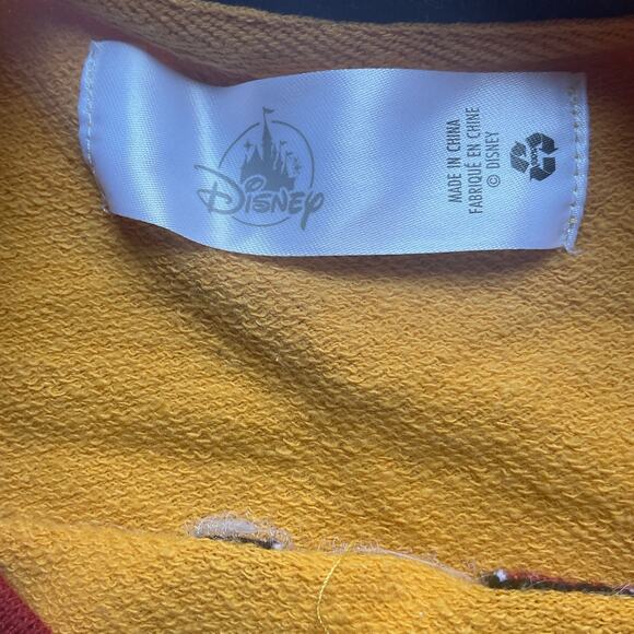 Vintage Disney Mickey Mouse Leader of the Band Yellow Short Sleeve Sweatshirt S - Picture 4 of 6